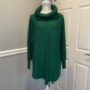 Cyrus Green Cowl Turtleneck Sweater Plus Size 1X New with Tags